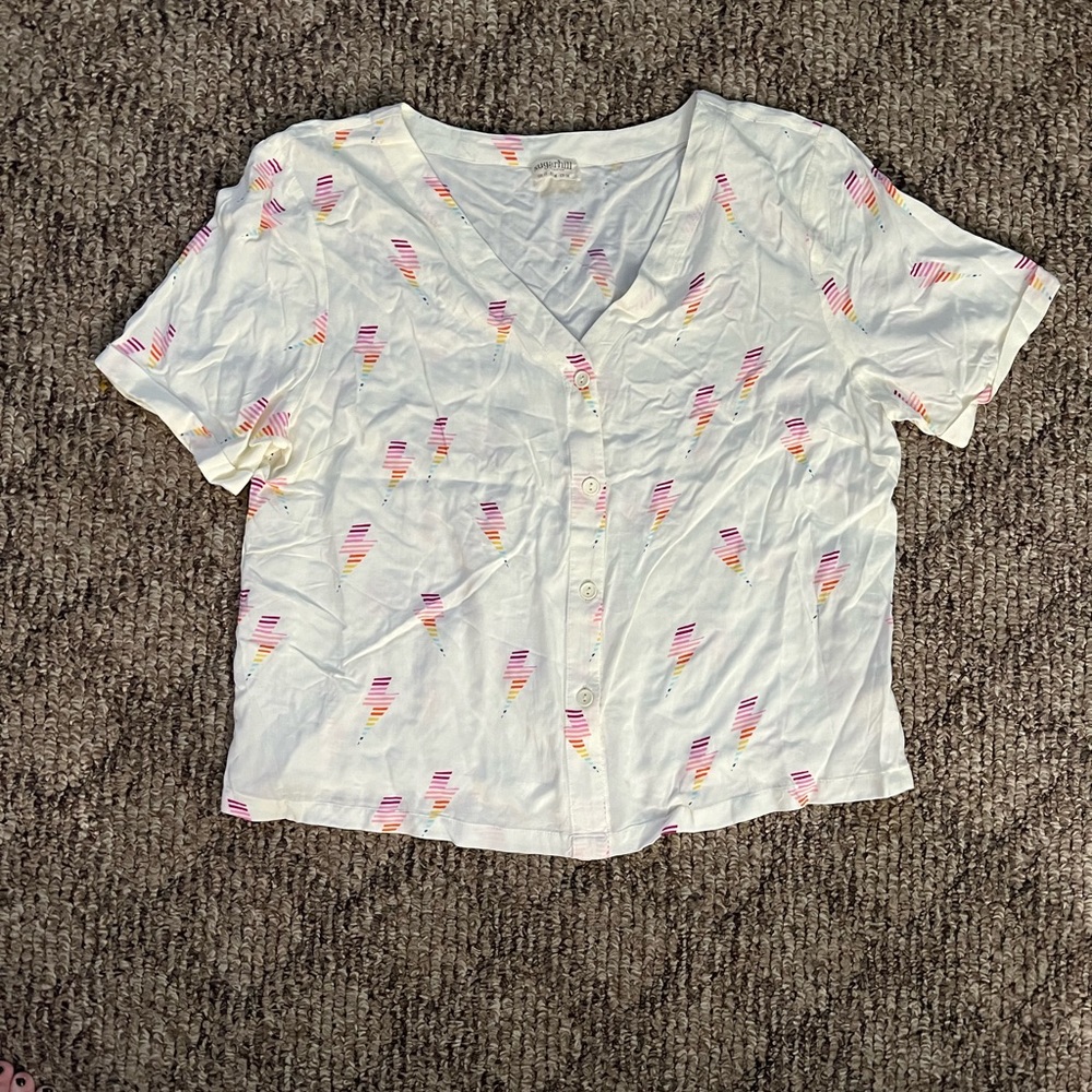 Sugarhill Brighton Button Up Top